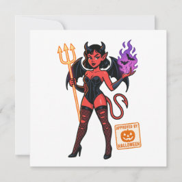 Halloween Tecknad Succubus - Mörk och uppspelning