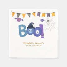 Halloween-tema Baby Shower Rolig Födelsedagsfest