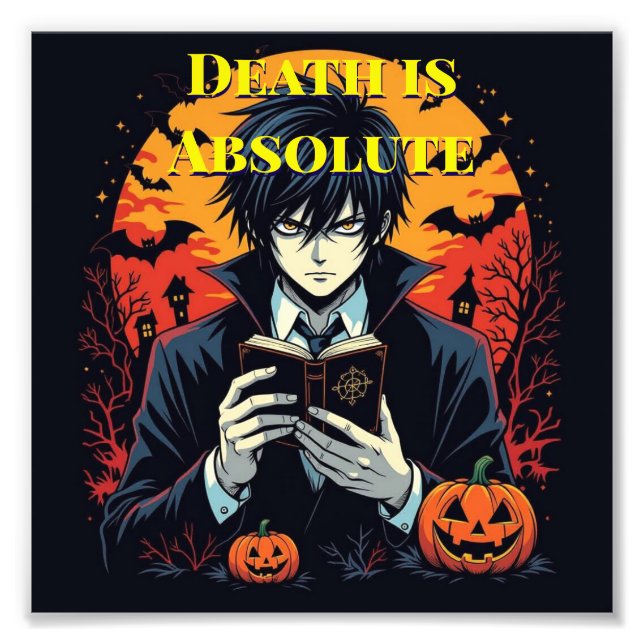 Halloween-tema för bärbar dator fototryck (Framsidan)