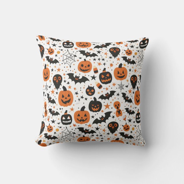 Halloween-tema Kudde (Framsida)