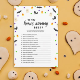Halloween-tema som känner till mammans bästa dusch program