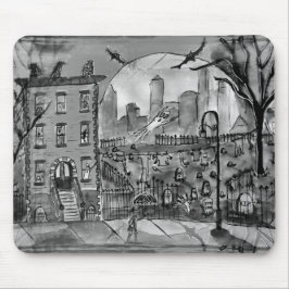 Halloween-teman Mousepad Musmatta