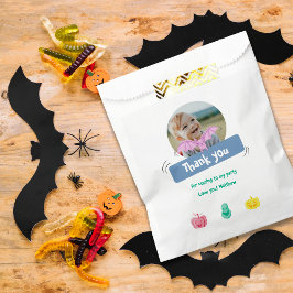 Halloween-temat födelsedagsfest tack