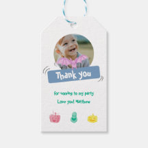 Halloween-temat födelsedagsfest tack