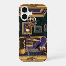 Halloween-temat lyxigt barock boudoir iPhone