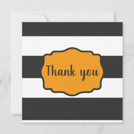 Halloween-temat "Tack" Kort