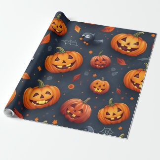 Halloween-temat Wrapping Papper Presentpapper