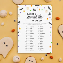 Halloween-tembabyduschspel Program
