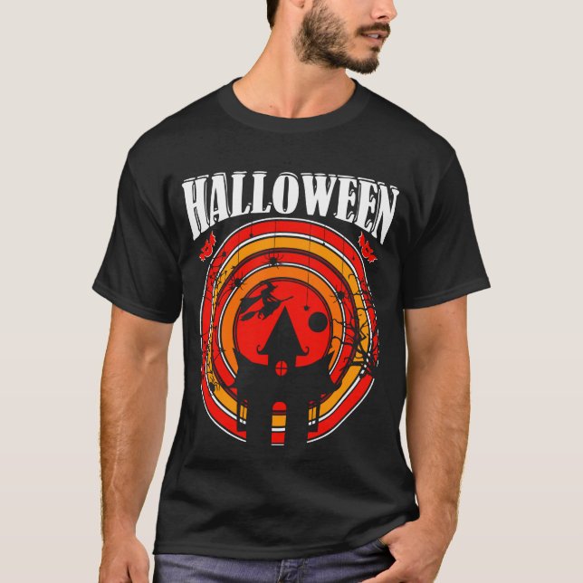 Halloween temed t-shirts (Framsida)