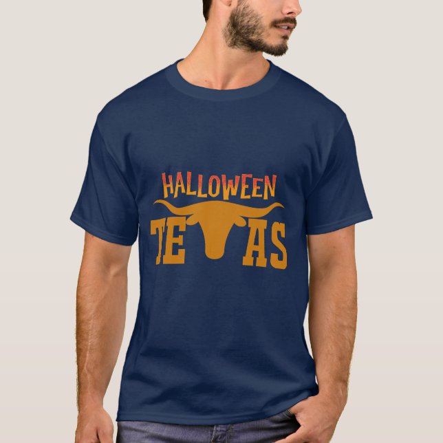 halloween texas T-Shirt (Framsida)