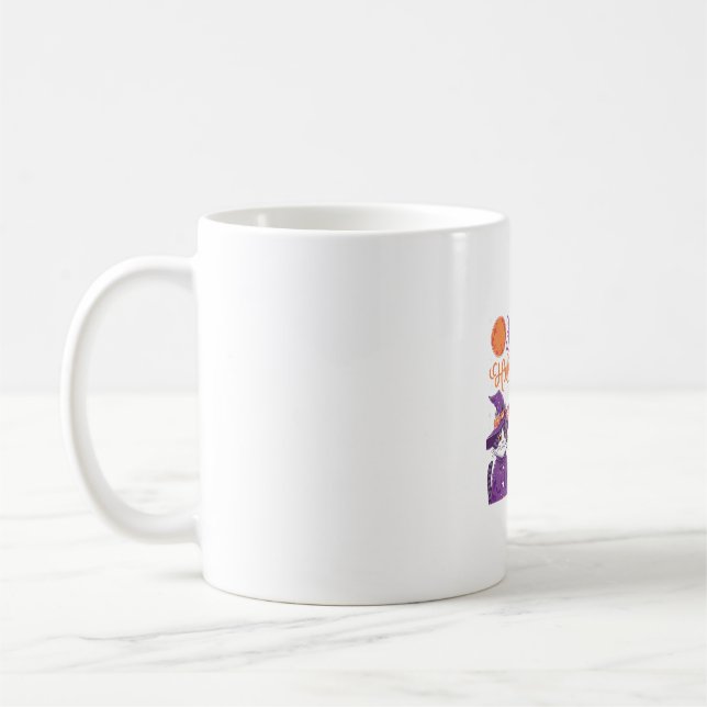 Halloween Thanksgiving Christmas Glad HalloTack Kaffemugg (Vänster)
