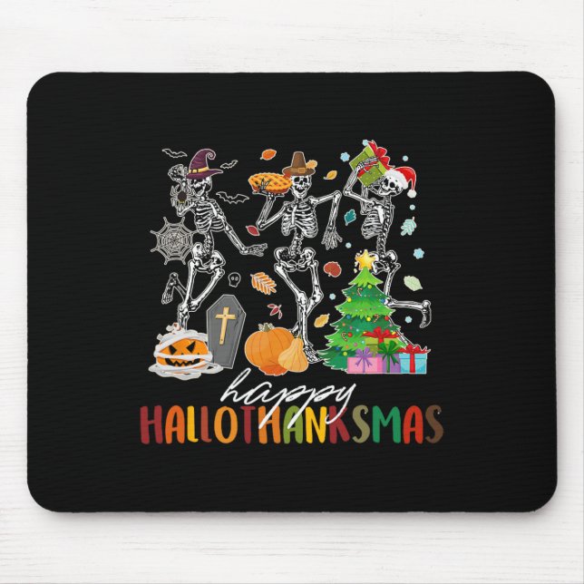 Halloween Thanksgiving Christmas Hallothanksmas Sk Musmatta (Framsidan)