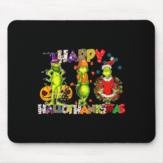 Halloween Thanksgiving Christmas, Happy Hallo Than Musmatta (Framsidan)