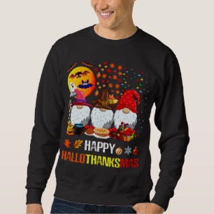 Halloween Thanksgiving God jul Lycklig Hallo Lång Ärmad Tröja