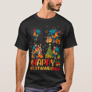 Halloween Thanksgiving jul Tupp Bird Hall T Shirt