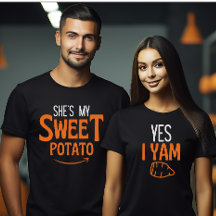 Halloween-Thanksgiving par som matchar Ja I Yam