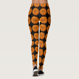 Halloween Thanksgiving small Pumpkins Leggings