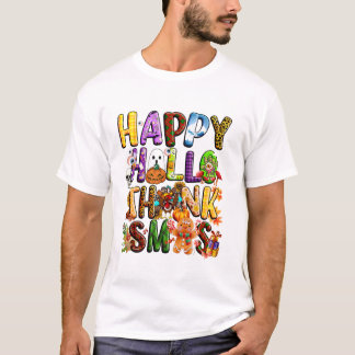 Halloween-Thanksgiving T Shirt