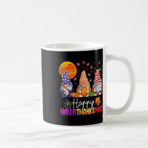 Halloween-Thanksgivingen jul Lycklig HalloTack Kaffemugg