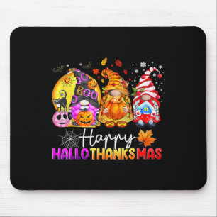 Halloween-Thanksgivingen jul Lycklig HalloTack Musmatta