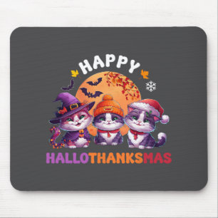 Halloween-Thanksgivingen jul Lycklig HalloTack Musmatta