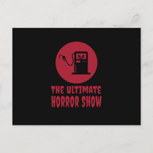 Halloween -The Ultimate Horror Show på bensinstati Vykort