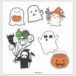 Halloween Theme Klistermärken