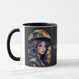 Halloween Theme - Tattooed Witch Mugg