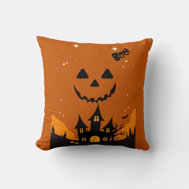 Halloween Themed Baby Shower gift Kudde (Framsida)