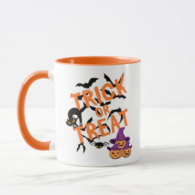 halloween themed mug mugg (Vänster)