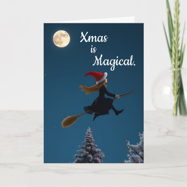 Halloween themed Xmas Card Kort (Framsida)