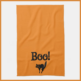 Halloween ThGoded Boo Kitchen Towel Kökshandduk