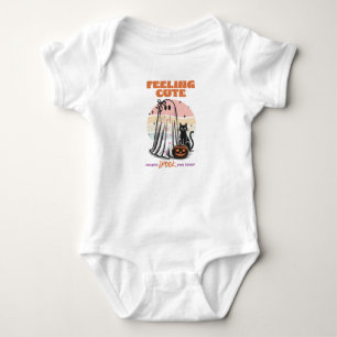 Halloween-Thned Baby Bodykostym T Shirt
