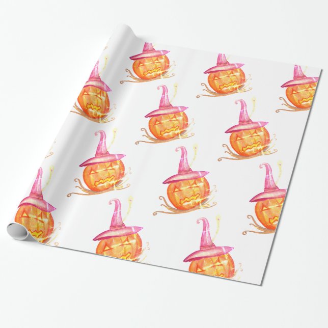 Halloween Tids Presentpapper (Utrullad)