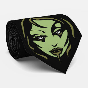Halloween Ties Cute Zombie Slipsar Customize
