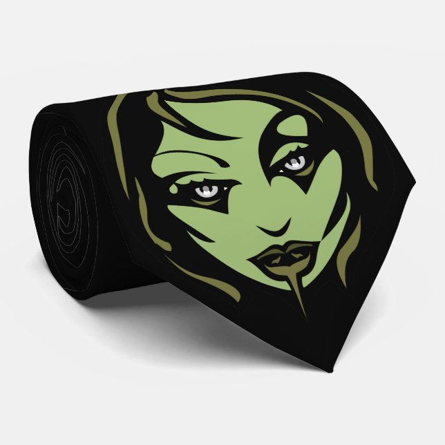 Halloween Ties Cute Zombie Slipsar Customize (Rullad)