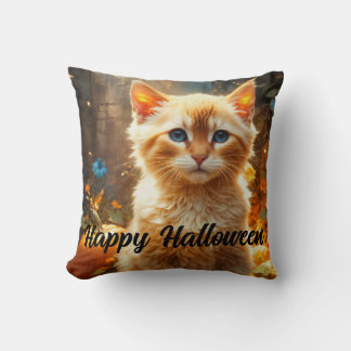Halloween Tiger Cat Magick Kudde