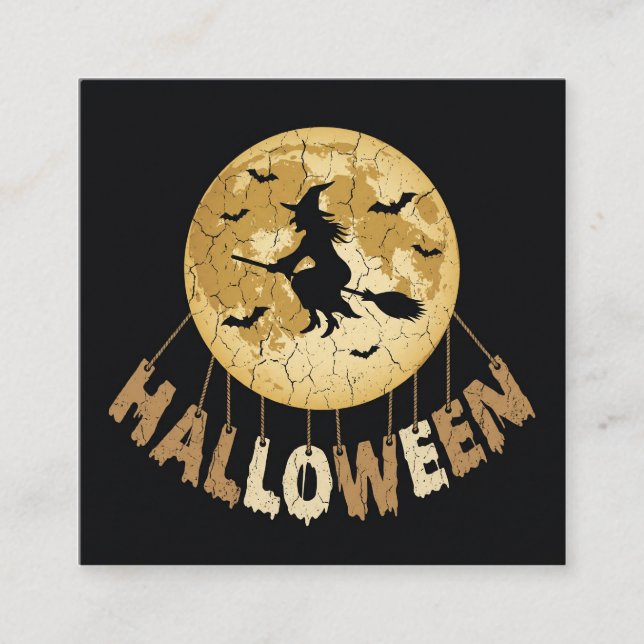 Halloween Tilläggskort (Framsida)