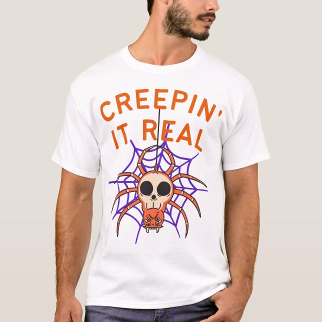 Halloween-tillfälle T Shirt (Framsida)