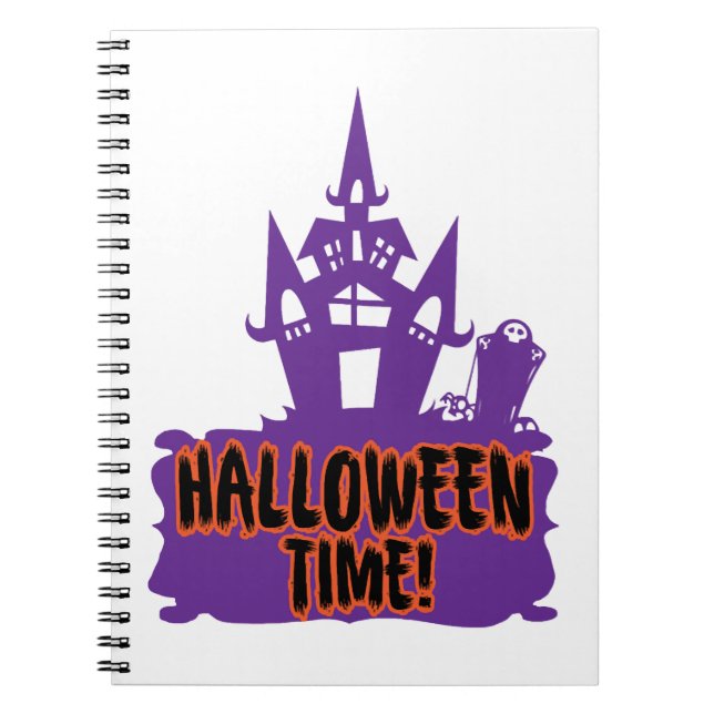 Halloween Time!   Anteckningsbok (Framsidan)