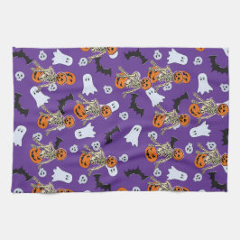 Halloween Time Kökshandduk