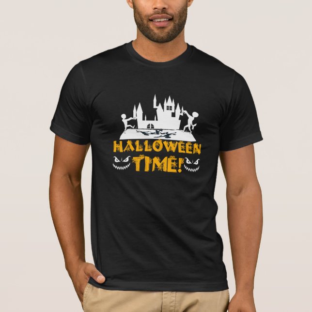 Halloween Time T Shirt (Framsida)
