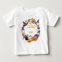 Halloween Tiny Feet, Spooky Sweet Baby Shower T Shirt