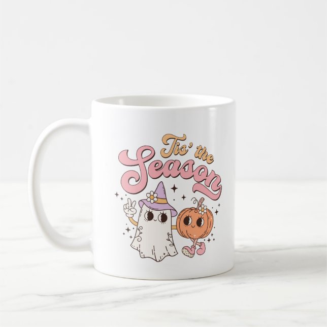 Halloween Tis-säsongen Kaffemugg (Vänster)