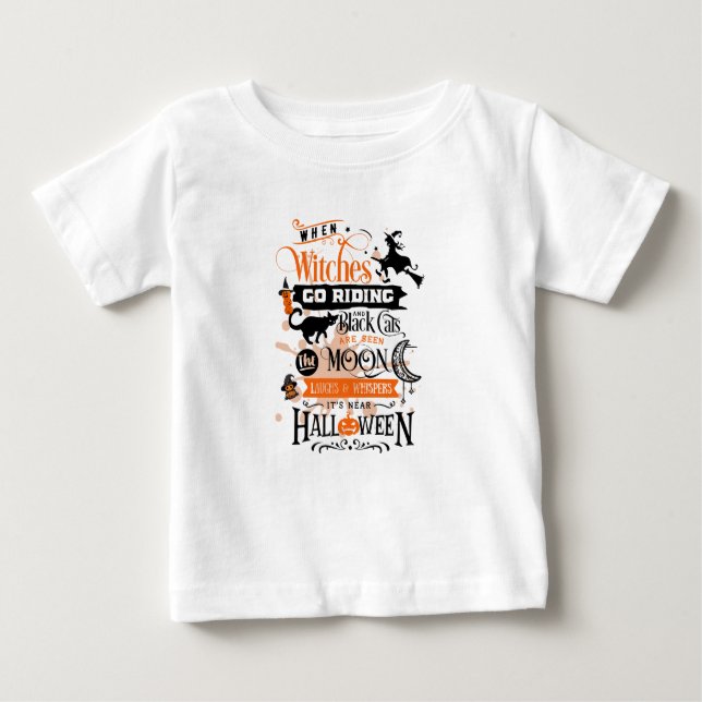 Halloween Todler T Shirt (Framsida)