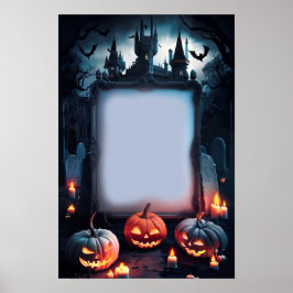 Halloween-tom inbjudan Poster #1