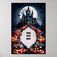 Halloween-tom inbjudan Poster #10
