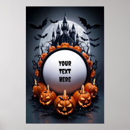 Halloween-tom inbjudan Poster #2