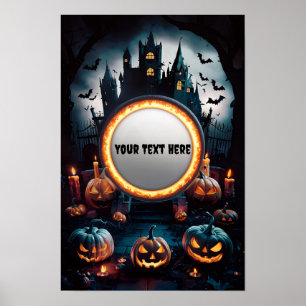 Halloween-tom inbjudan Poster #6