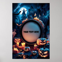 Halloween-tom inbjudan Poster #8